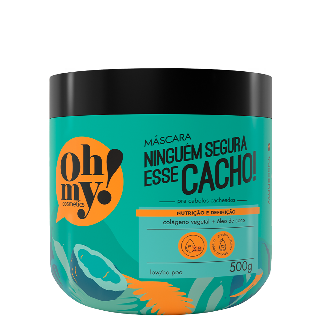 Oh My Máscara Ninguém Segura esse Cacho