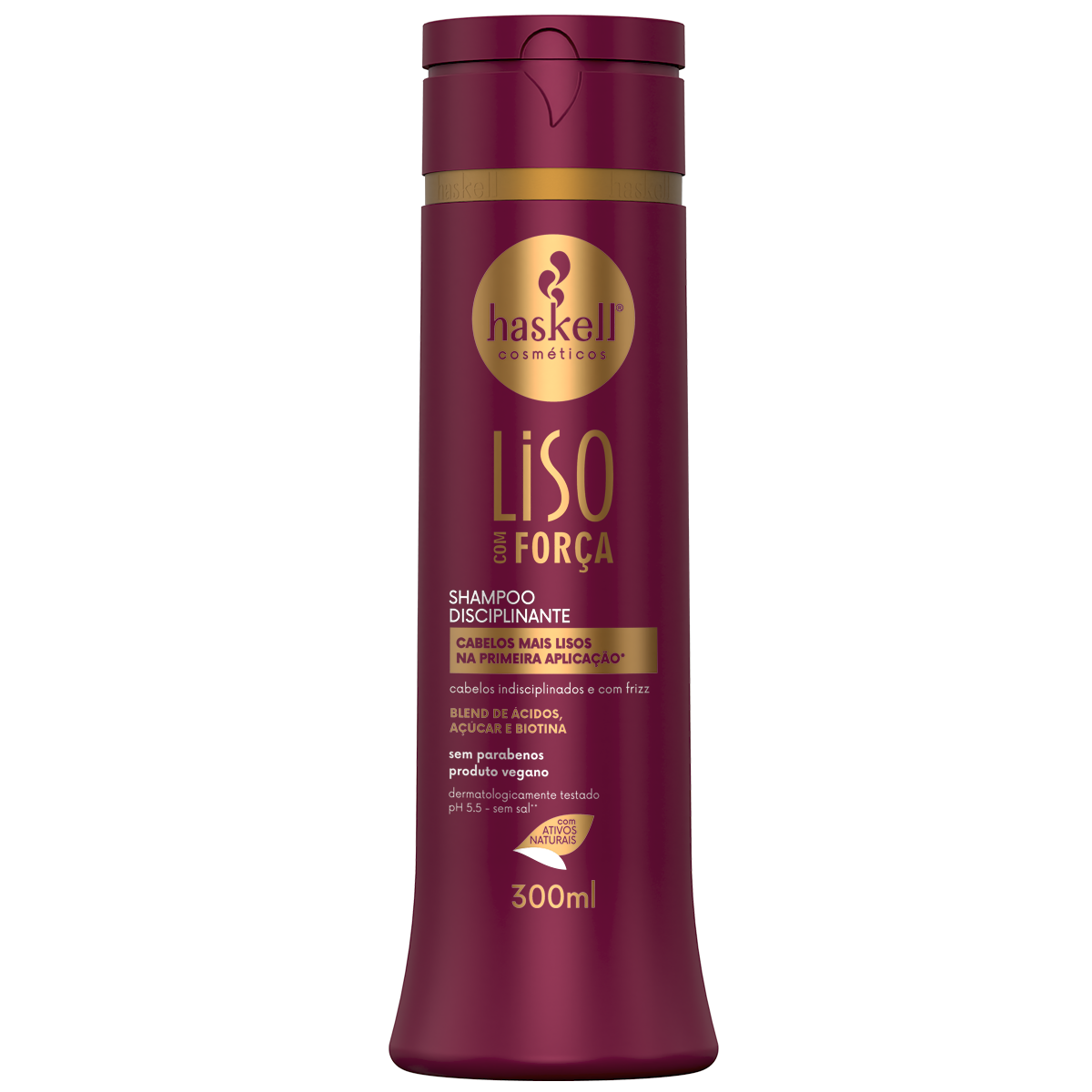 Shampoo Liso Com Forca