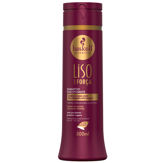 Shampoo Liso Com Forca